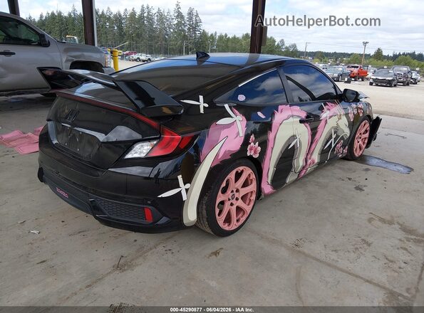 2HGFC3B39LH351663 2020 HONDA CIVIC Черный Задняя правая четверть