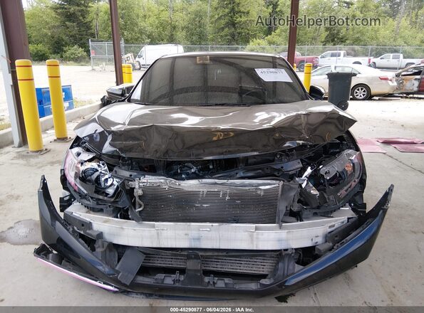 2HGFC3B39LH351663 2020 HONDA CIVIC Черный Вид задней части салона