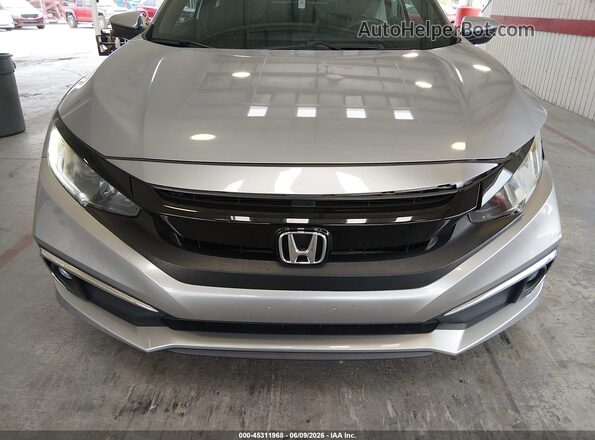 2HGFC3B39LH352084 2020 HONDA CIVIC Silver Instrument cluster view