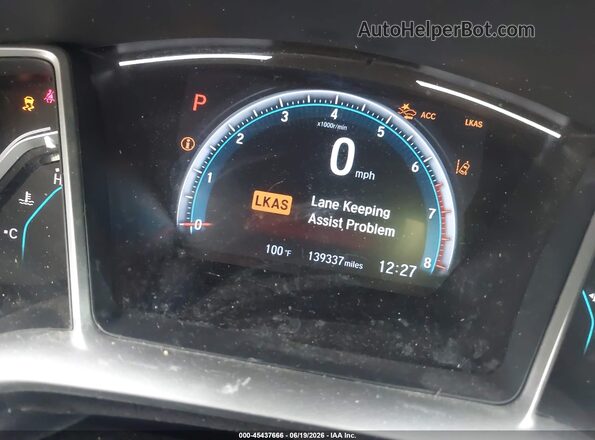 2HGFC3B3XLH351493 2020 HONDA CIVIC Gray უკანა სავარძლების ხედი