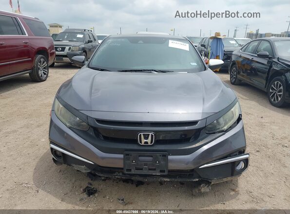 2HGFC3B3XLH351493 2020 HONDA CIVIC Gray ხელსაწყოთა პანელის ხედი