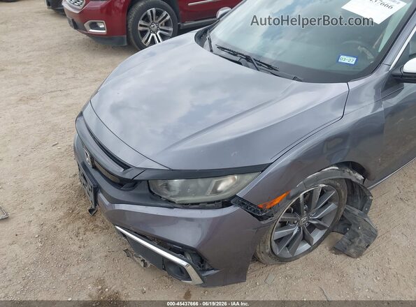 2HGFC3B3XLH351493 2020 HONDA CIVIC Gray წინა ხედი