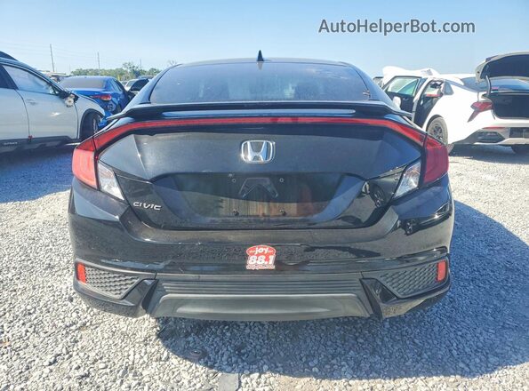 2HGFC3B70GH350393 2016 HONDA CIVIC Black Հետևի տեսք