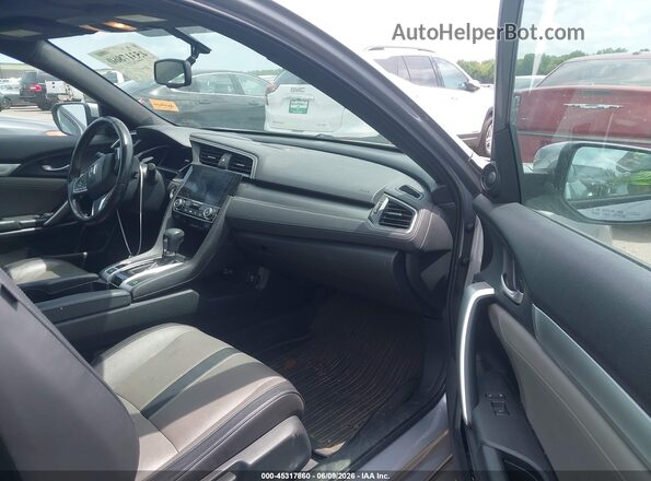 2HGFC3B71GH355439 2016 HONDA CIVIC Silver წინა სალონის ხედი