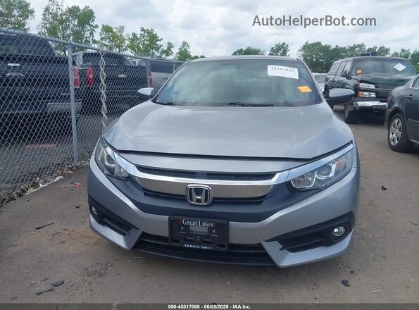2HGFC3B71GH355439 2016 HONDA CIVIC Silver ხელსაწყოთა პანელის ხედი