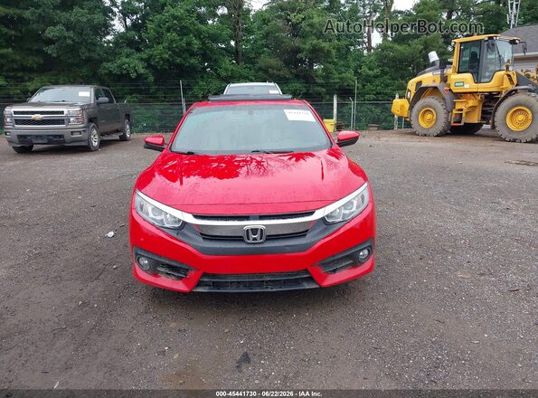 2HGFC3B71HH357936 2017 HONDA CIVIC Red Vista del cuadro de instrumentos