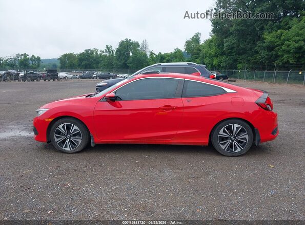 2HGFC3B71HH357936 2017 HONDA CIVIC Red Vista interior de 360 grados