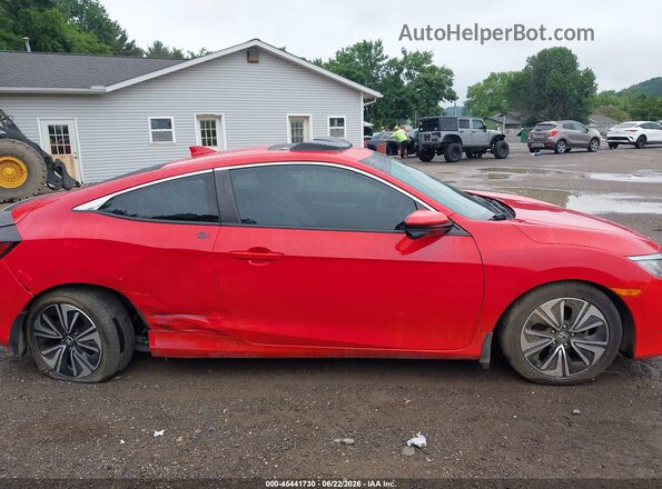 2HGFC3B71HH357936 2017 HONDA CIVIC Red Vista interior trasera