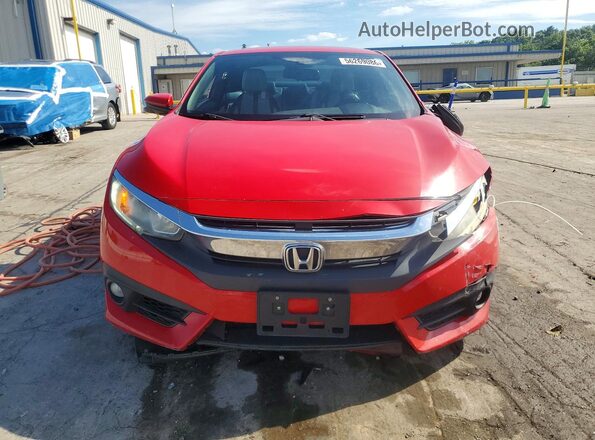 2HGFC3B72HH350655 2017 HONDA CIVIC Red Вид спереду