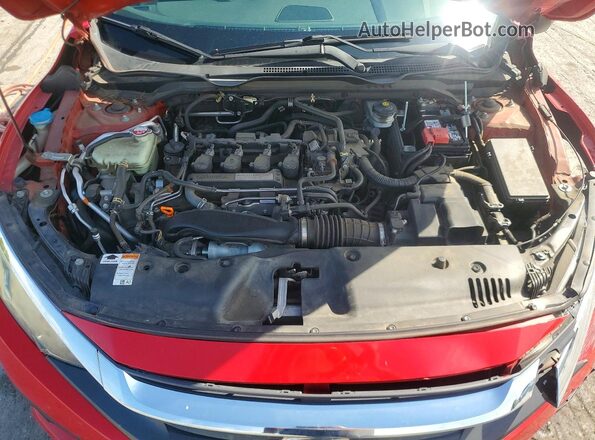 2HGFC3B72HH350655 2017 HONDA CIVIC Red Вид задньої частини салону