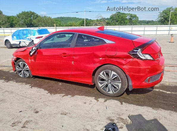 2HGFC3B72HH350655 2017 HONDA CIVIC Red Задня ліва чверть