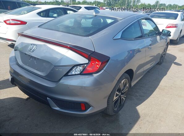 2HGFC3B72HH353183 2017 HONDA CIVIC Silver Задня права чверть
