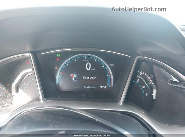 2HGFC3B72HH353183 2017 HONDA CIVIC Silver Вид задніх сидінь
