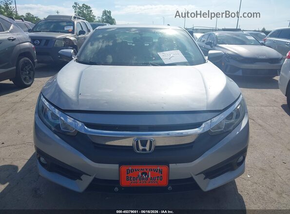 2HGFC3B72HH353183 2017 HONDA CIVIC Silver Вид щитка приладів