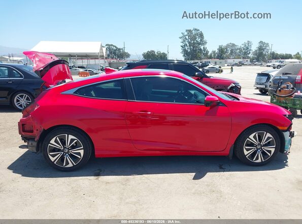 2HGFC3B77GH352819 2016 HONDA CIVIC Red Vista interior de 360 grados