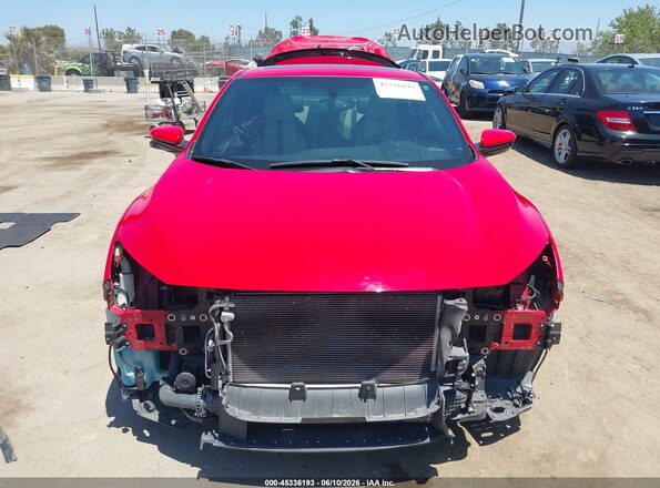 2HGFC3B77GH352819 2016 HONDA CIVIC Red Vista interior trasera