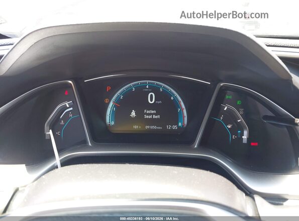 2HGFC3B77GH352819 2016 HONDA CIVIC Red Vista de los asientos traseros