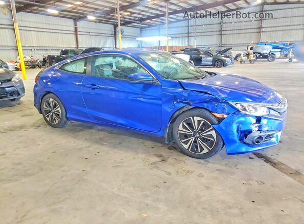 2HGFC3B78HH351244 2017 HONDA CIVIC Синий 