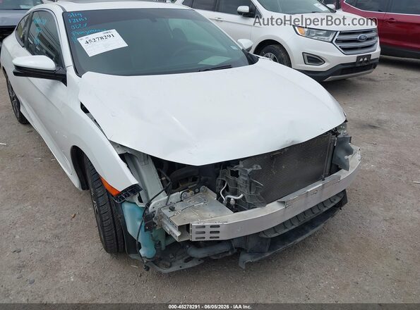 2HGFC3B79HH351091 2017 HONDA CIVIC White Widok z przodu