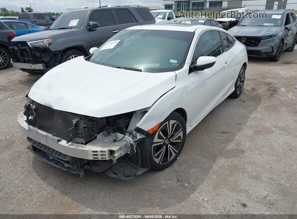 2HGFC3B79HH351091 2017 HONDA CIVIC White Przód lewy