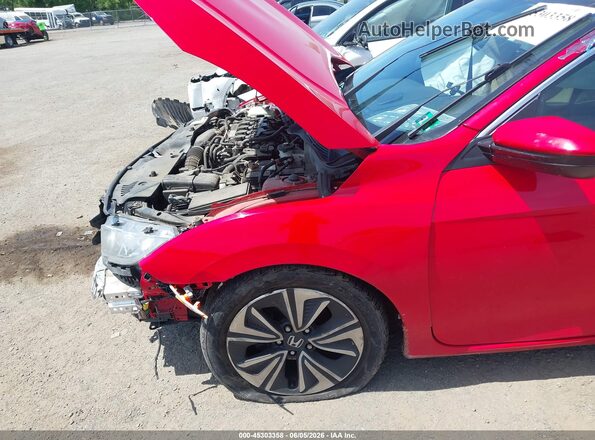 2HGFC3B79HH357828 2017 HONDA CIVIC Red Front view