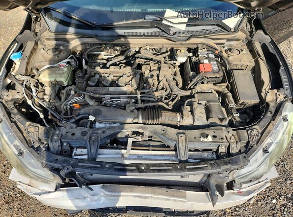 2HGFC3B7XGH357772 2016 HONDA CIVIC Black Rear interior view