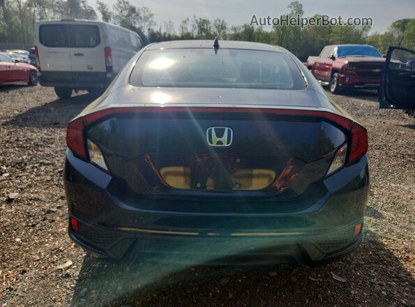 2HGFC3B7XGH357772 2016 HONDA CIVIC Black Rear view