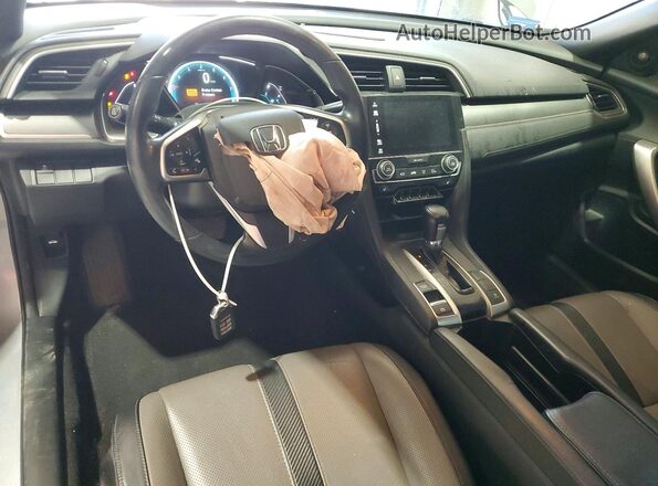2HGFC3B7XHH357627 2017 HONDA CIVIC Silver წინა პანელის ხედი