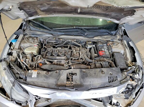2HGFC3B7XHH357627 2017 HONDA CIVIC Silver უკანა სალონის ხედი