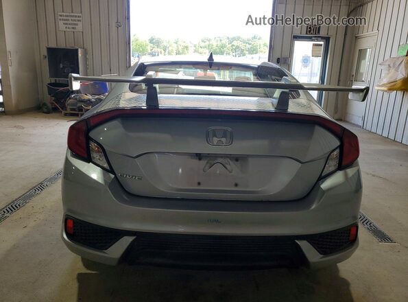 2HGFC3B7XHH357627 2017 HONDA CIVIC Silver უკანა ხედი
