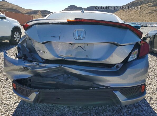 2HGFC3B7XHH362102 2017 HONDA CIVIC Silver უკანა ხედი