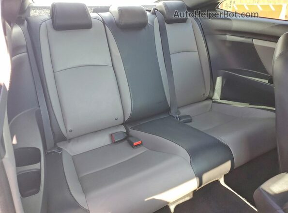 2HGFC3B7XHH362102 2017 HONDA CIVIC Silver უკანა სავარძლების ხედი