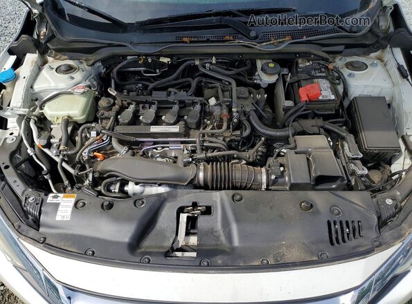 2HGFC3B7XJH352420 2018 HONDA CIVIC White Rear interior view