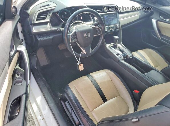 2HGFC3B7XJH352420 2018 HONDA CIVIC White Dashboard view