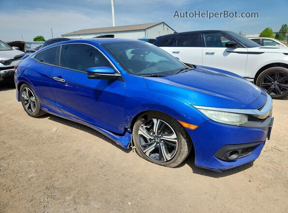 2HGFC3B90GH427474 2016 HONDA CIVIC Синий 
