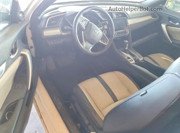 2HGFC3B92HH354402 2017 HONDA CIVIC White Вид панелі приладів