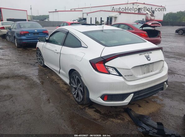 2HGFC3B93KH355971 2019 HONDA CIVIC Белый Задняя левая четверть