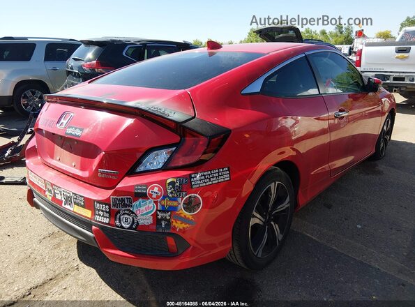 2HGFC3B94JH356710 2018 HONDA CIVIC Red Задня права чверть