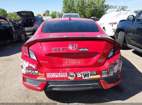 2HGFC3B94JH356710 2018 HONDA CIVIC Red 