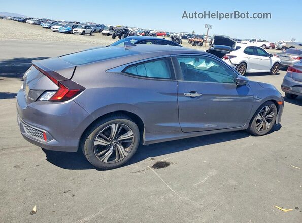 2HGFC3B95HH356371 2017 HONDA CIVIC Угольный Задняя правая четверть