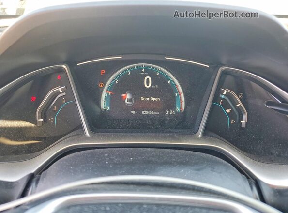 2HGFC3B95HH356371 2017 HONDA CIVIC Угольный Вид щитка приборов