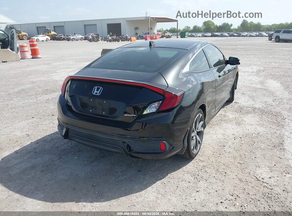 2HGFC3B99LH350646 2020 HONDA CIVIC Black Trasero derecho
