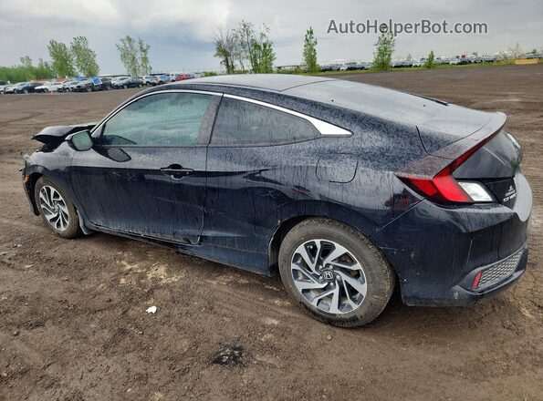 2HGFC4A58HH400366 2017 HONDA CIVIC Black Հետևի ձախ