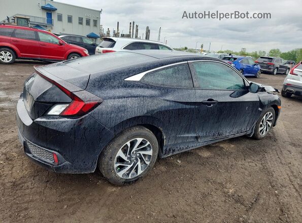 2HGFC4A58HH400366 2017 HONDA CIVIC Black Հետևի աջ