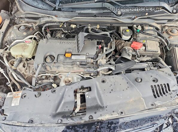2HGFC4A58HH400366 2017 HONDA CIVIC Black Սալոնի հետևի տեսք