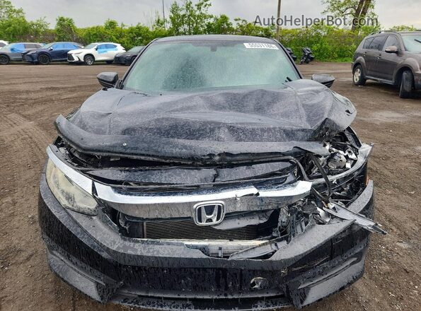 2HGFC4A58HH400366 2017 HONDA CIVIC Black Դիմացի տեսք