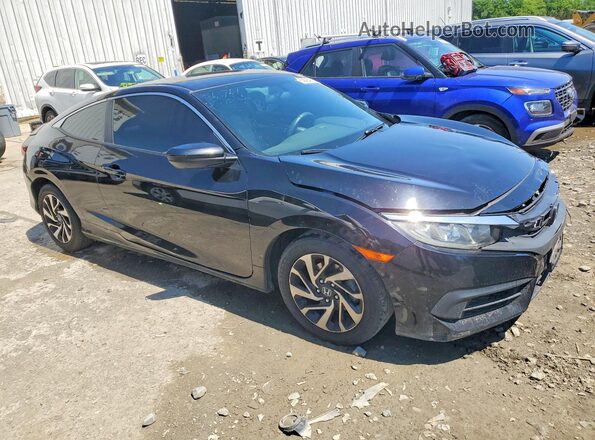 2HGFC4A5XGH309808 2016 HONDA CIVIC Black წინა მარჯვენა