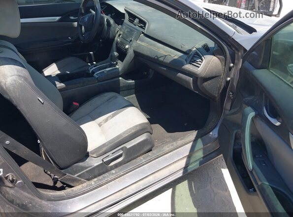 2HGFC4B00GH300327 2016 HONDA CIVIC Gray Вид салону спереду