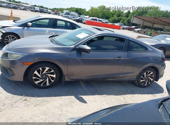 2HGFC4B00GH300327 2016 HONDA CIVIC Gray Панорамний вид салону 360°