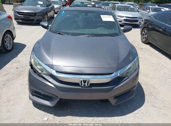 2HGFC4B00GH300327 2016 HONDA CIVIC Gray Вид щитка приладів